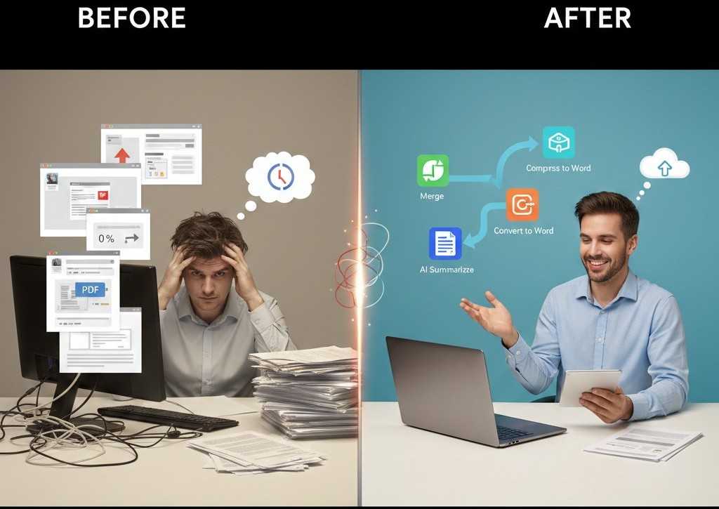 Before After PDF Tools
