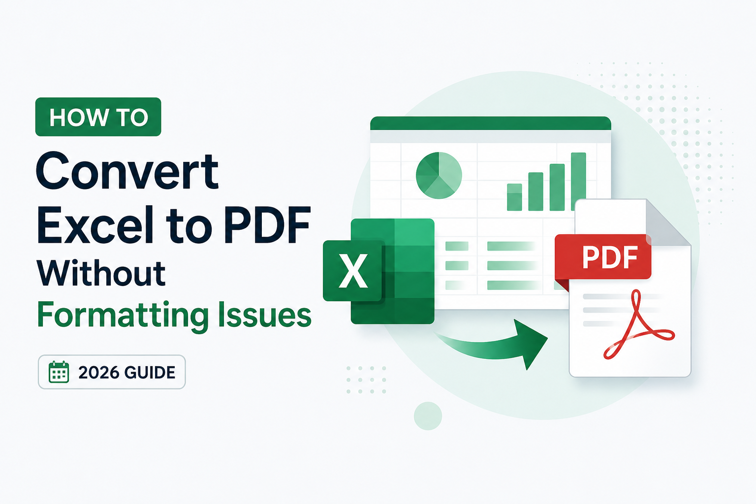 Convert Excel to PDF Without Formatting Issues