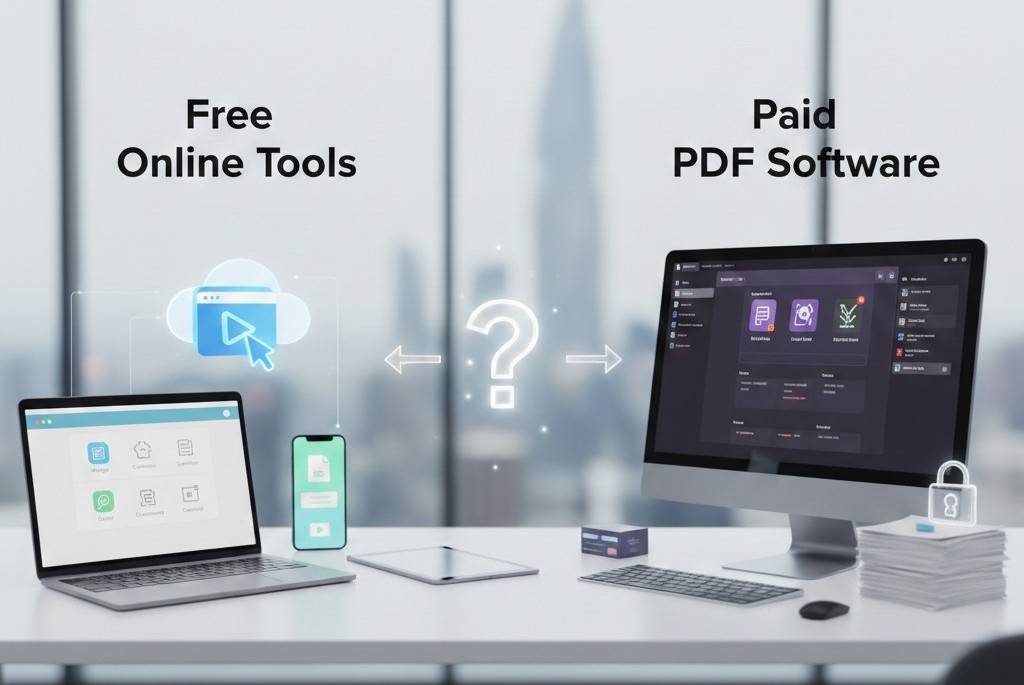 Free vs Paid PDF Tools