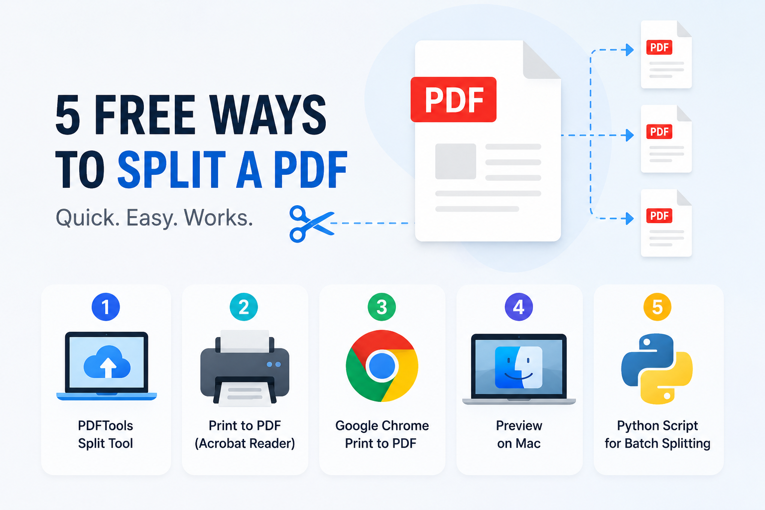 Split a PDF into Multiple Files